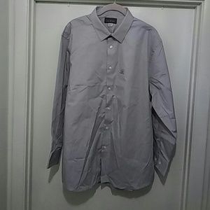 Men's Dress Shirt, Grey, Large, NWOT